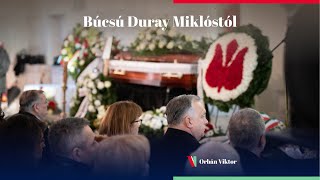 Isten nyugosztalja Duray Miklóst!