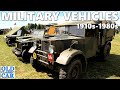 Classic military vehicles - lorries, half-tracks, scout cars (excl tanks), ex-army trucks 125 photos