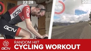 40 Minute Fat Burning Indoor Cycling Training: Random HIIT Workout – Passo Pordoi