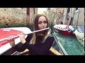 G. Briccialdi - Carnival of Venice (performed on a gondola IN Venice!)