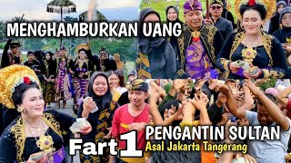 KEMERIAHAN ACARA NYONGKOLAN 2 PENGANTIN ASAL JAKARTA // DI IRINGIN MUSIK JALANAN FAMOR MANIA