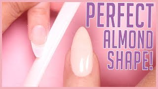 How to Shape an Almond Nail | Shaping Tutorial