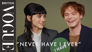 Natalia Dyer & Charlie Heaton Play “Never Have I Ever” | British Vogue