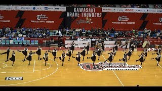 川崎ブレイブサンダース ハーフタイムイベント　大西学園　2017-12-09