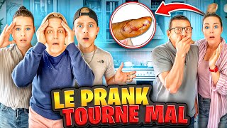 METTRE SA MAIN DANS LE MIXEUR POUR PRANKER MAMOU ET FINIR BLESSÉ ! Ne Pas Reproduire !