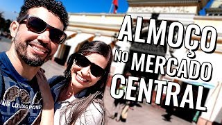 Onde comer em Santiago do Chile: vlog de viagem no Mercado Central (com preços)