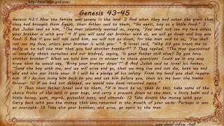 Genesis 43-45