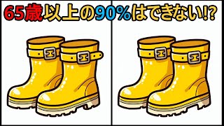 【間違い探しクイズ】65代以上の10%だけが見つけられる！ #114 | 変化を見つけられる？