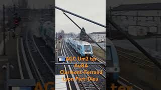 20250110 17h06 halte de Gerzat passage d un ter Clfd Lyon