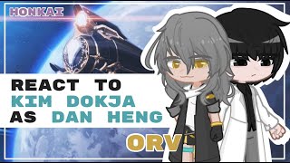 React to Dan Heng as Kim Dokja || ORV || Honkai Star Rail || Gacha Life