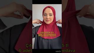 Pratik şal 75 tl #salbaglama #salbaglamavideosu #pratikşal #şalbağlama #tesettür #hazırşal #hijab