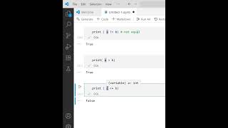 Python Comparison Operators Explained | Beginners Guide Part 2 #python #startcodingtoday #education