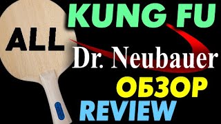 Dr Neubauer KUNG FU blade review, test with pimples \u0026 inverted rubbers