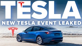 NEW Tesla Launch Event LEAKED | Full Unreleased Photos