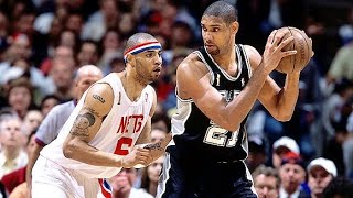 NBA Finals 2003  NJ Nets vs San Antonio Spurs   Game Highlights Game 2 K