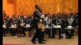 #Gabon- Intronisation Ali Bongo - Grande Loge du Gabon - Partie 4 de 7