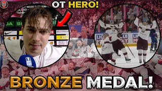 Latvia WINS BRONZE MEDAL! - Latvia Beats USA In INSANE Overtime To Win First Medal! | NHL News