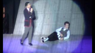 Glee Live 2011- Dublin 3/7/11 - KLAINE KISS