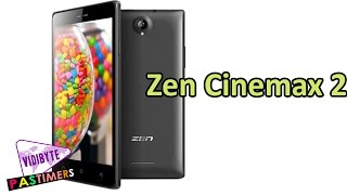 Zen Cinemax 2 With 5 5 Inch Display Launched at Rs 4,199 || Pastimers