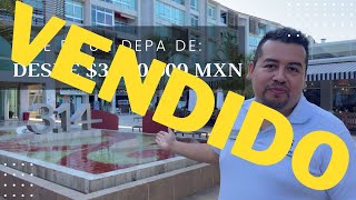 CONDOMINIO 3.14. Nuevo Vallarta. Departamento en Venta. 1 Recámara. Sólo 700 metros de la playa.