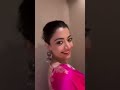 most beautiful rashmika mandanna hot saree attires looks video part 3 actress rashmika new video