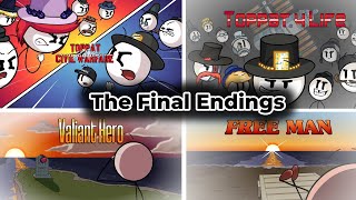 The Henry Stickmin Collection: The Finale - Discovering All the Final Endings!