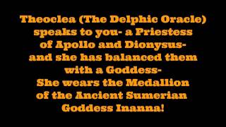 Theoclea (The Delphic Oracle) and Pythagoras in Egypt