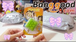 Pacco di Squishy \u0026 Antistress Posseduti - Grazie a Banggood !!