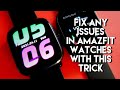 #Fix any issues in #Amazfit Watches with this cool little trick.