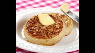 Authentic Homemade English Crumpets