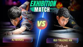 AJ MANAS VS AN NHIET | RACE TO 21 | EXHIBITION GAME #billiards #nineball #9ballpool #highlights