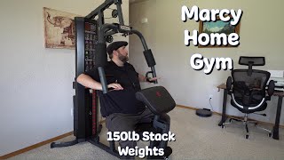 Get Fit At Home: Total Body Training With The Marcy 150-lb Multifunctional Gym Station