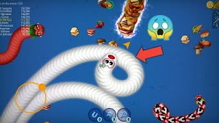 WormsZone.io Biggest Slither Snake  Top 01 Epic Worms Zoneio Gameplay