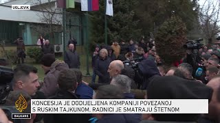 Protest radnika 'Ugljevika': Traže veće plate, raskid koncesija i ostavke