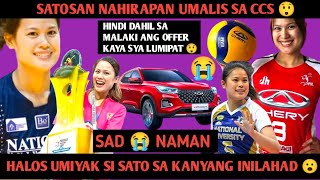 RISA SATO BINASAG NA ANG KATAHIMIKAN: SATOSAN FULL STORY NG PAG ALIS  😞