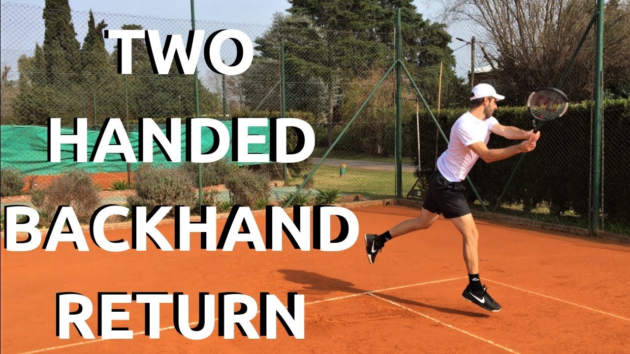 Tennis Two-Handed Backhand Return - Djokovic, Murray Technique ...