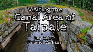 Visiting the Canal Area of Taipale, July 2020, Finland, Varkaus [4K]