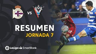 Highlights RC Deportivo vs CD Mirandés (1-1)