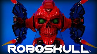 Skeletron Roboskull MKII Red Shadows Action Figure Vehicle Review