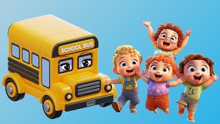 Wheels On The Bus| Wheels Go Rounds And More Nursery Rhymes | Nursery Rhymes & Kids Songs | ABC Song