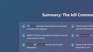 🔥 Linux Kill Command Tutorial: Terminate Processes Like a Pro!