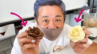 Modeling Chocolate of Rose｜【モデラージュ】チョコレートだけでバラ作り！｜たねや CLUB HARIE