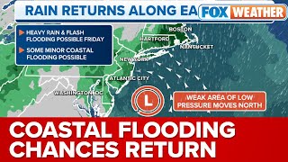 Major Flooding Possible Along East Coast As Ophelia's Remnants Deliver More Rain, Wind To Millions