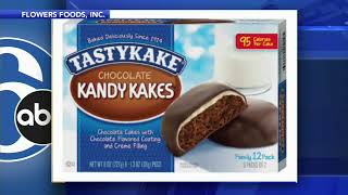 Tastykake 'Chocolate Kandy Kakes' recalled due to potential peanut exposure