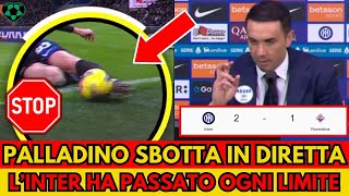 Palladino sbotta in diretta: Non parlo mai di episodi ma abbiamo passato ogni limite!