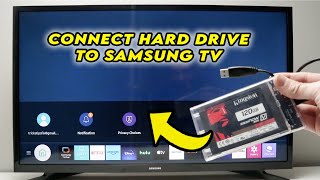 Samsung Smart TV: How to Connect your Hard Drive \u0026 SSD