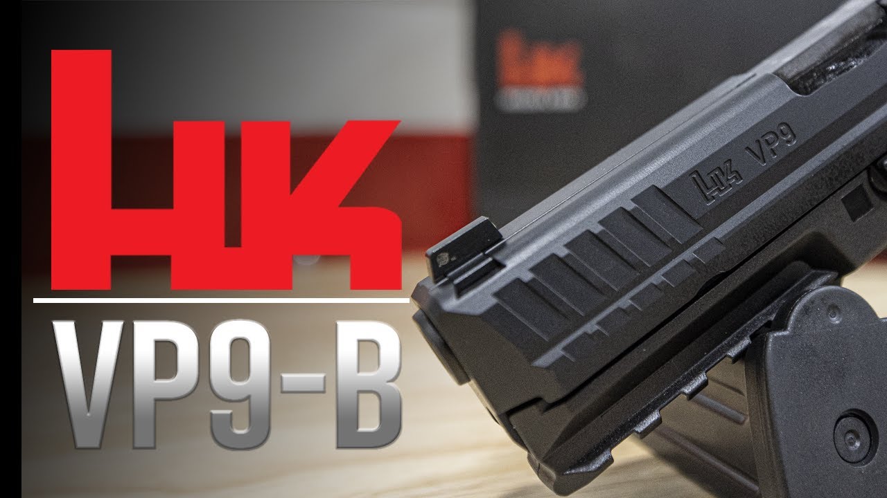 HK VP9-B 9mm Pistol - Optic Ready | Review - YouTube