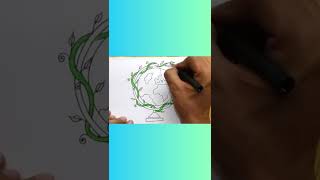 How to Draw Beautiful Save Water Save Earth Save Environment Drawing step-by-step #moneyguru1002