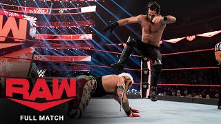 FULL MATCH - Rey Mysterio vs. Seth Rollins - United States Championship Match: Raw, Dec. 23, 2019