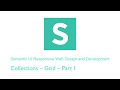Semantic UI: Collections – Grid – Part I